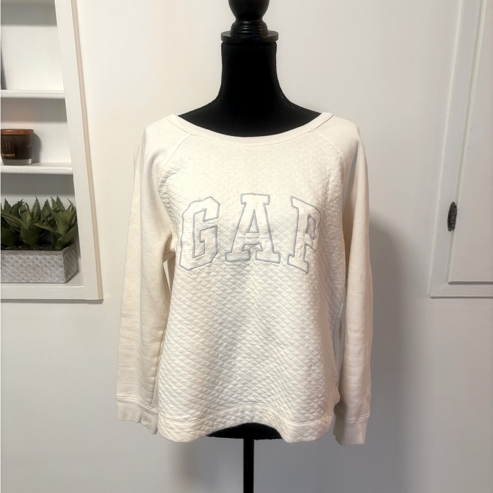 Gap Women’s Quilted Sweatshirt